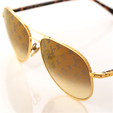 white and gold louis vuitton sunglasses|louis vuitton sunglasses men's.